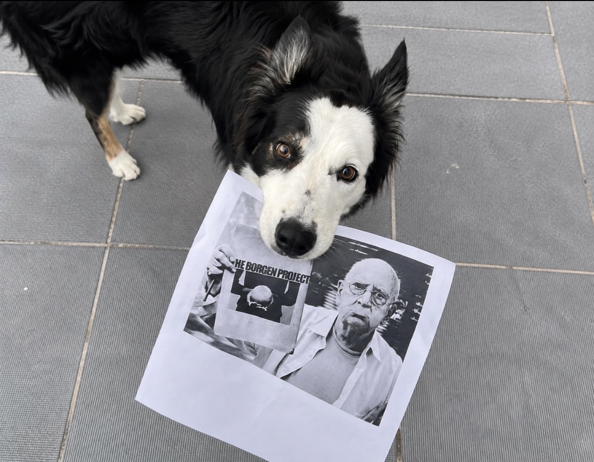 Berenice Louveau dog